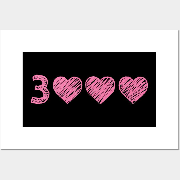 Love You 3000 - Pink Wall Art by Heyday Threads